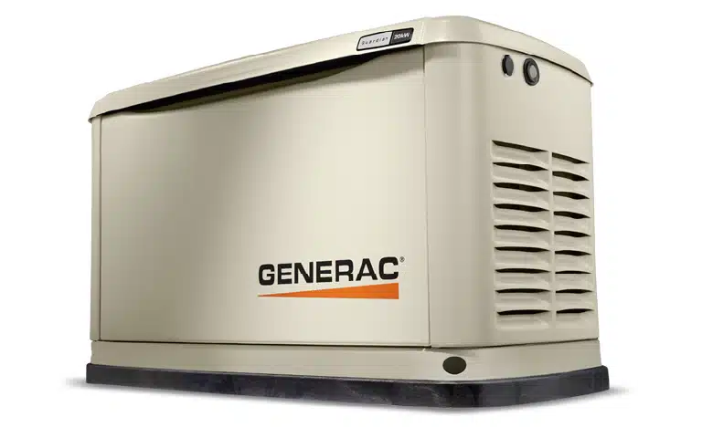 a close-up of a generator